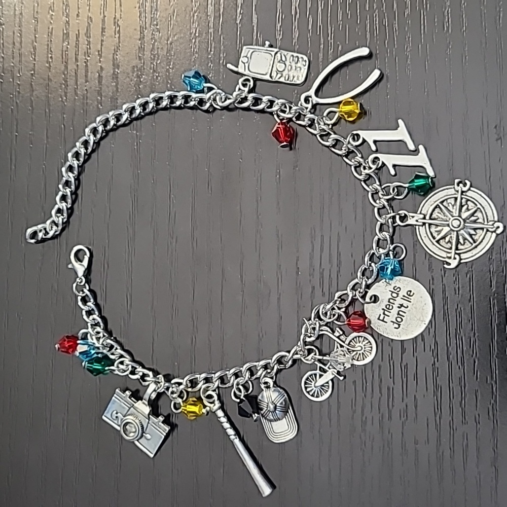 Stranger Things Inspired Charm Bracelet